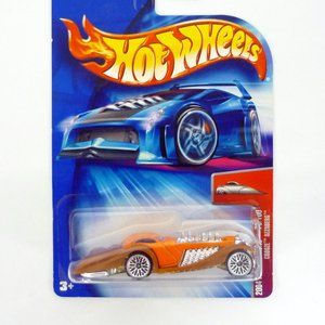 Hot Wheels Crooze Ozznberg #075 First Editions 75/100 Orange Die-Cast Car 2004